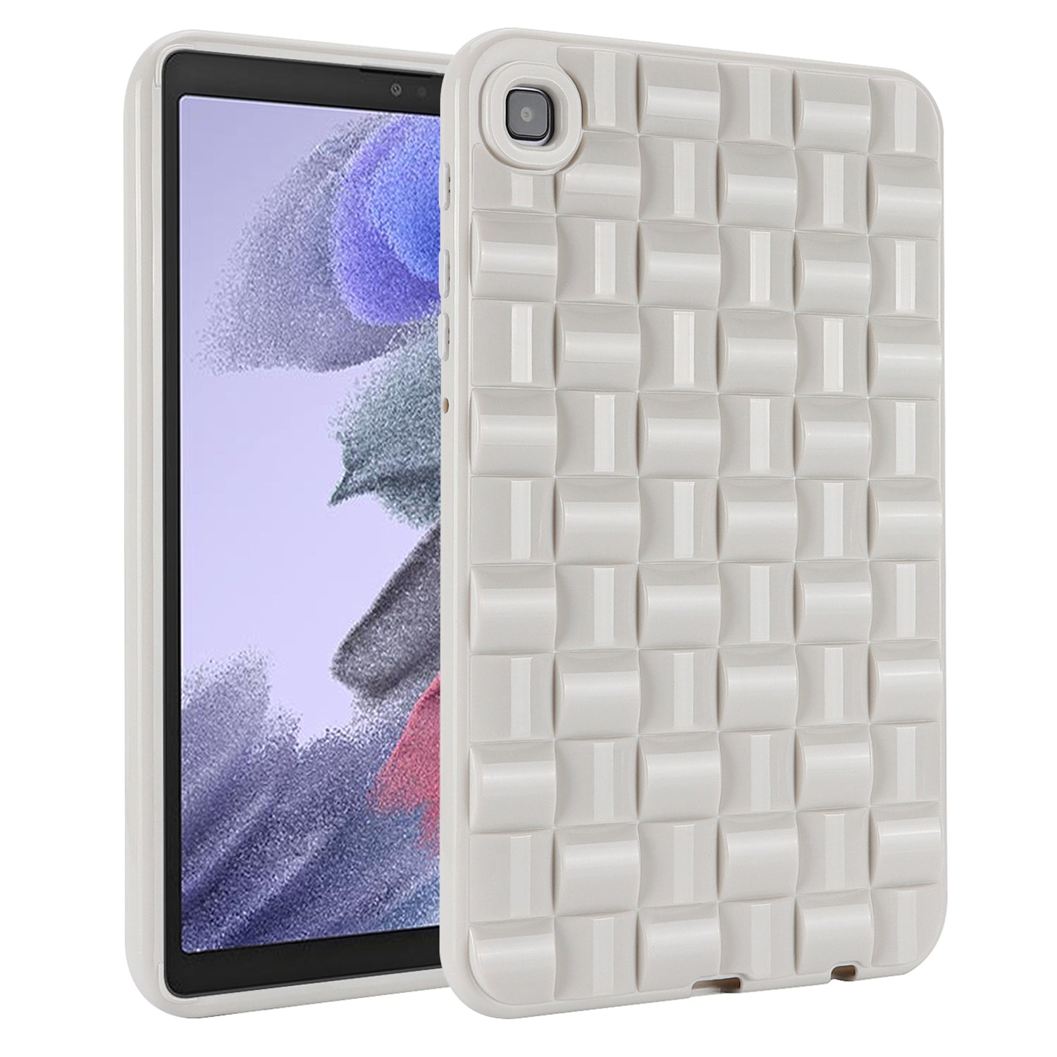 Back Cover Shell for Samsung Galaxy Tab A7 Lite 8.7-inch T225 T220 Flexible TPU Woven Texture Tablet Case Back Cover Shell for Samsung Galaxy Tab A7 Lite 8.7-inch T225 T220 Flexible TPU Woven Texture Tablet Case